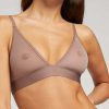 Bras * | Negative Underwear Sieve Triangle Bra In Haze