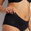 Underwear * | Negative Underwear Underwear Cotton High Waist Brief In (Pack) Black