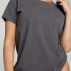 Lounge * | Negative Underwear Uniform Crew Tee In Lounge Washed Black