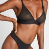 Bras * | Negative Underwear Bras Sieve Triangle Bra In Black