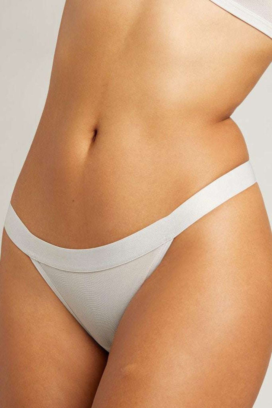 Underwear * | Negative Underwear Underwear Sieve Thong In Moon