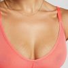 Bras * | Negative Underwear Sieve Non-Wire Bra In Bras Coral