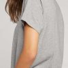 Lounge * | Negative Underwear Uniform Crew Tee In Lounge Heather Grey