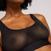 Bras * | Negative Underwear Best Sellers Sieve Bra Top In Black