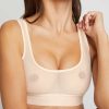 Bras * | Negative Underwear Sieve Bra Top In Peach