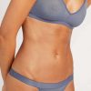 Underwear * | Negative Underwear Underwear Sieve Thong In Slate