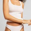 Underwear * | Negative Underwear Cotton Thong In (Singles Employee Sale) White