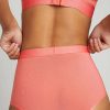 Underwear * | Negative Underwear Sieve High-Waist Brief In Coral