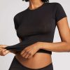 Lounge * | Negative Underwear Whipped Baby Tee In Lounge Black