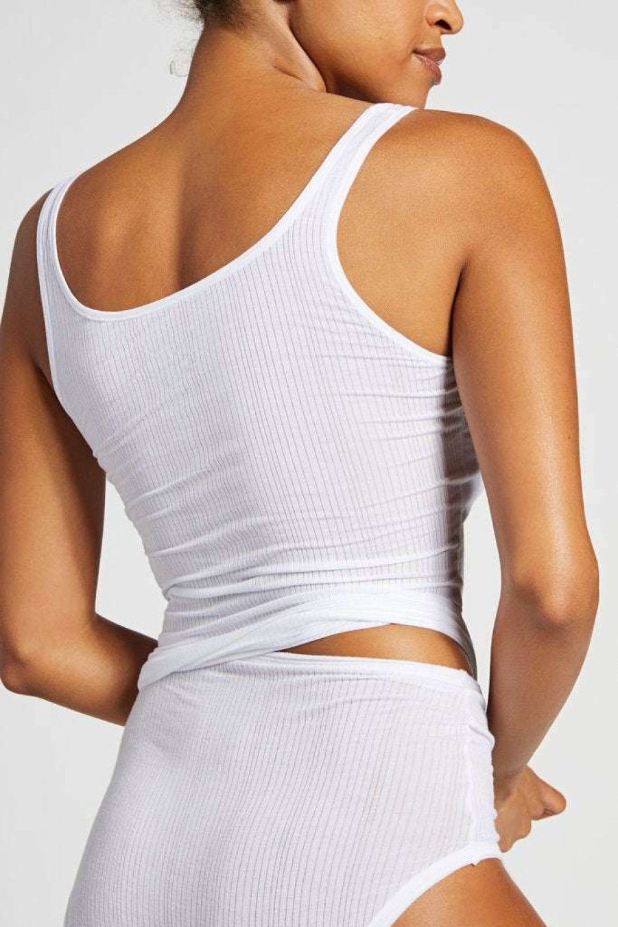 Lounge * | Negative Underwear Whipped A-Top In White